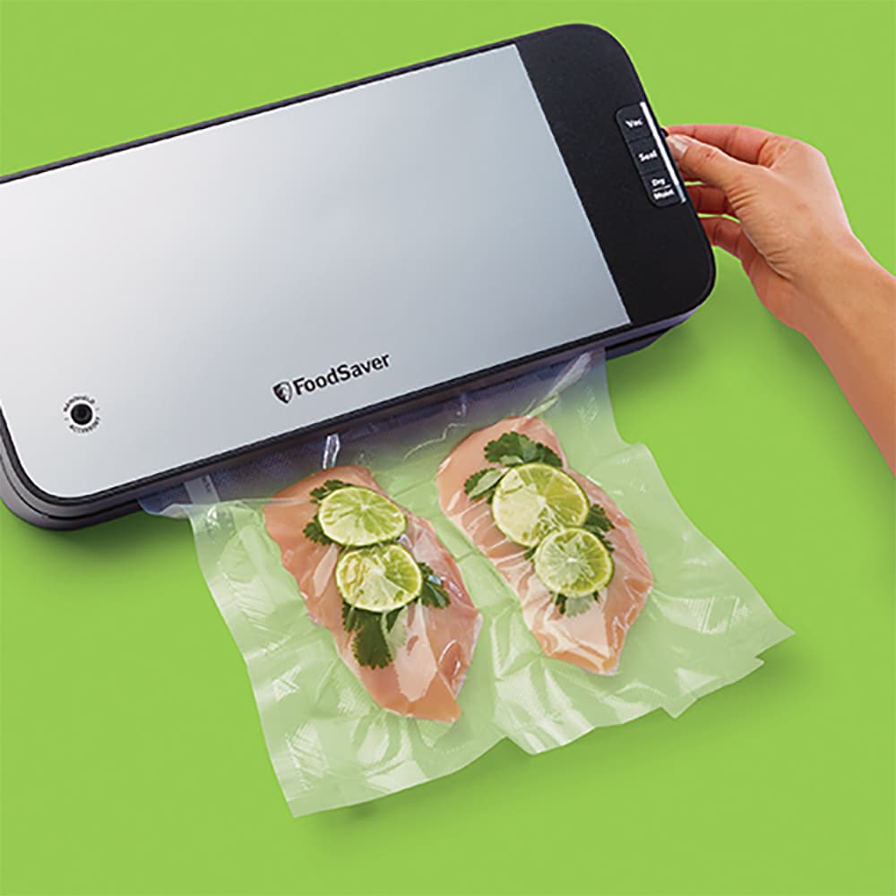Aparat de vidat FOODSAVER VS2190X-01, 110W, argintiu-negru 
