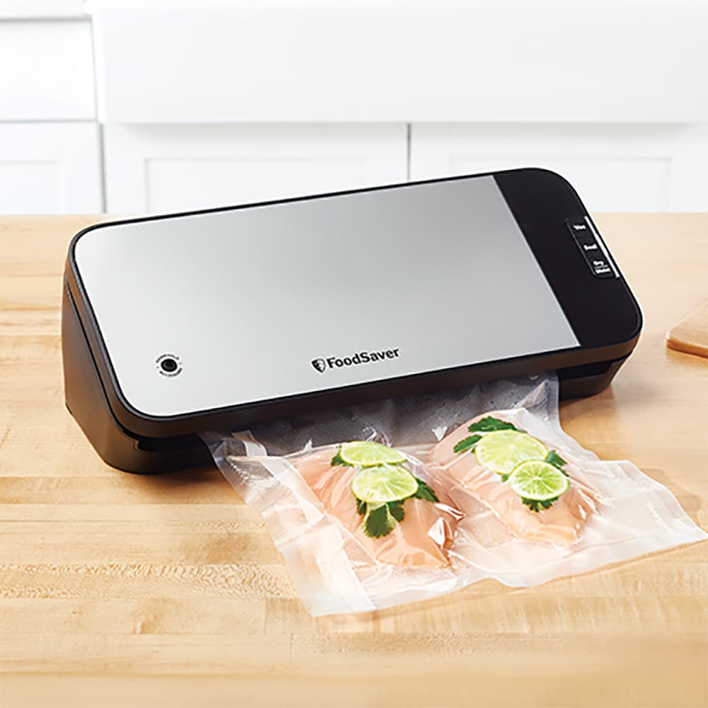 Aparat de vidat FOODSAVER VS2190X-01, 110W, argintiu-negru 