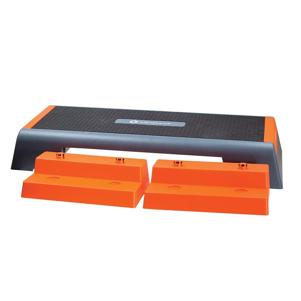 Stepper HMS AS007, greutate maxima 300 Kg, negru-portocaliu