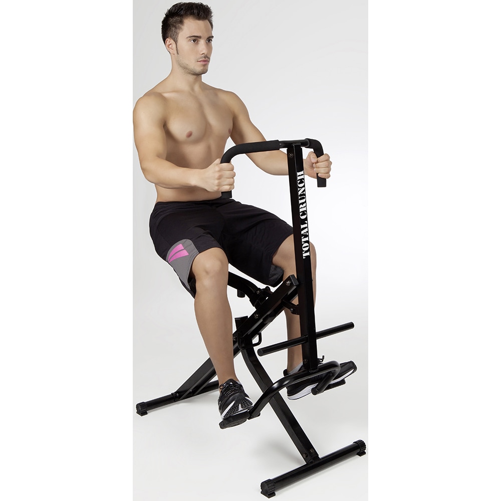 Aparat fitness MEDIASHOP Total Crunch, greutate suportata 100kg, negru