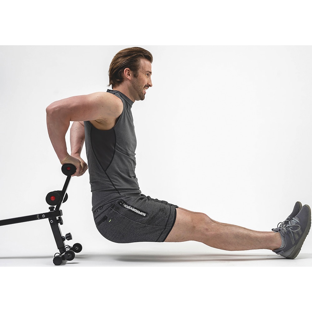 Aparat de vaslit MEDIASHOP Kendox RowShaper, greutate suportata 120 Kg, negru
