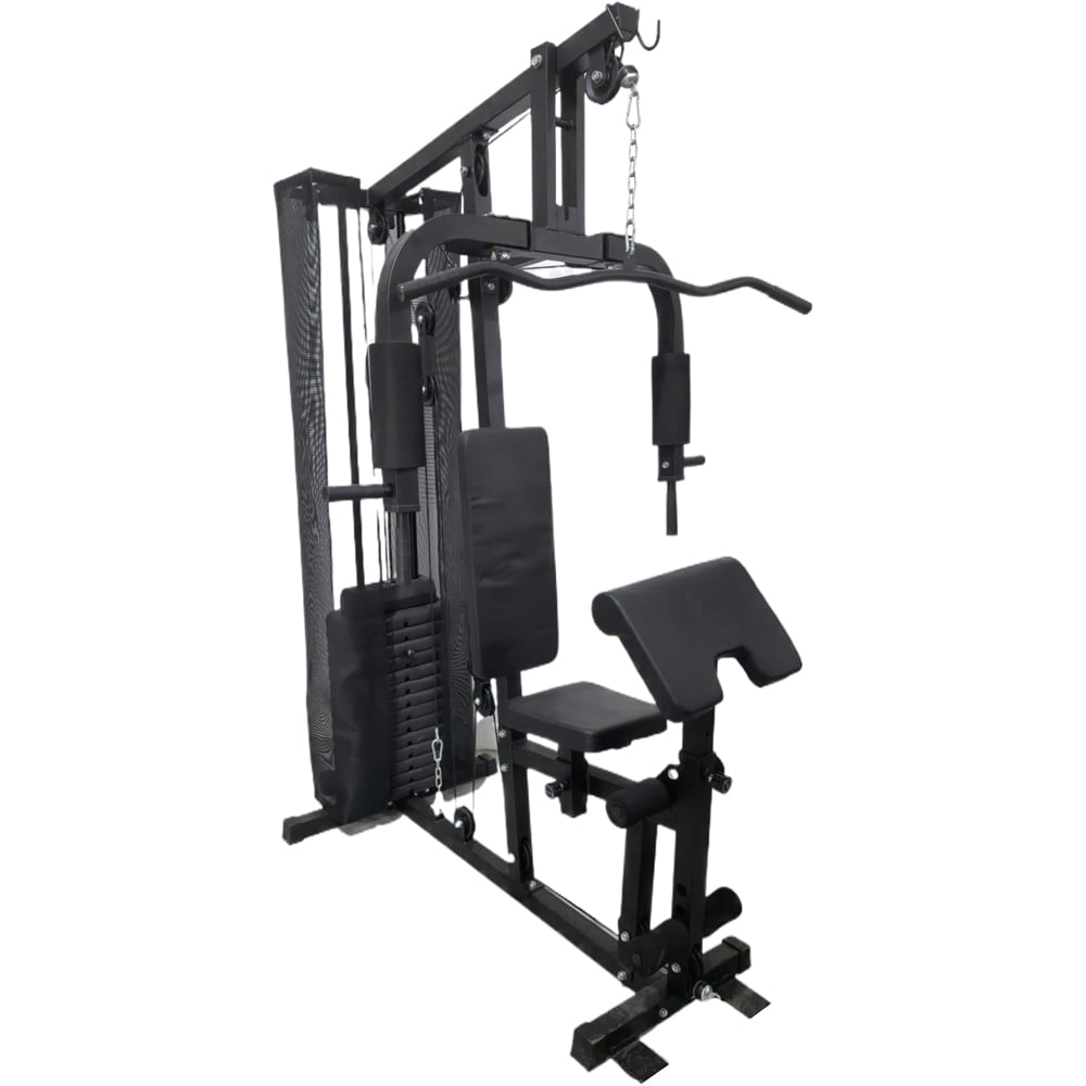 Aparat fitness multifunctional MYRIA MY7299, greutati incluse 70kg, negru