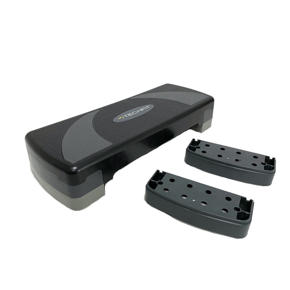 Stepper TECHFIT TC97302, greutate suportata 120 Kg, negru-gri