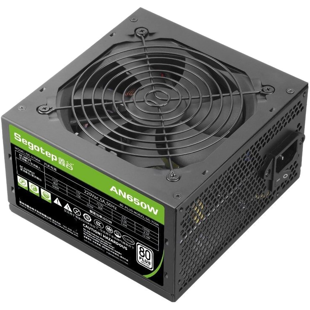 Sursa de alimentare SEGOTEP AN650W, 650W, 120mm, 80 PLUS