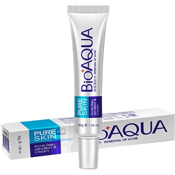 Crema de zi BIOAQUA Antiacnee si ingrijirea tenului, 30ml