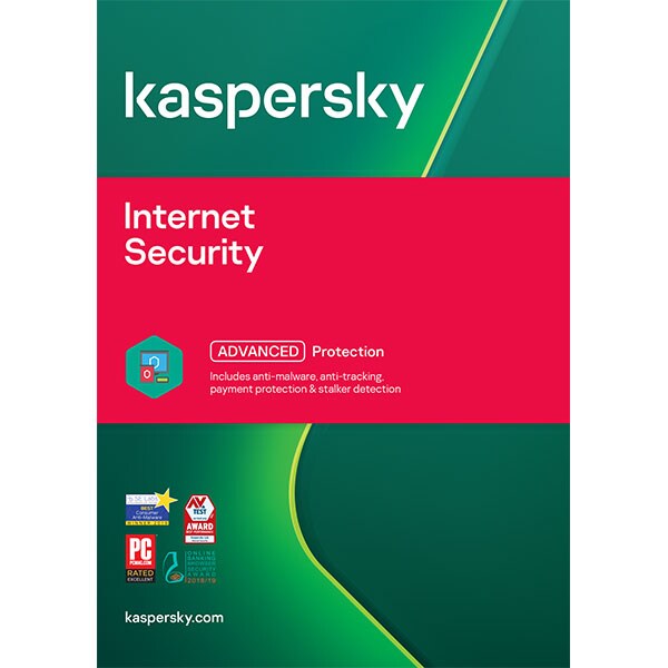 Antivirus KASPERSKY Internet Security, Licenta noua, 1 an, 3 utilizatori, Retail