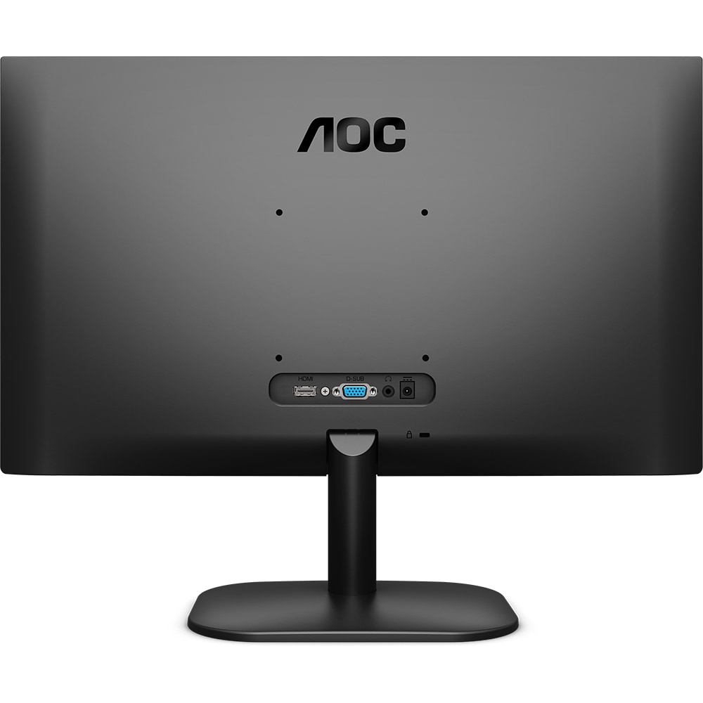 Monitor LED VA AOC 24B2XDAM, 23.8", Full HD, 75Hz, Flicker Free, negru