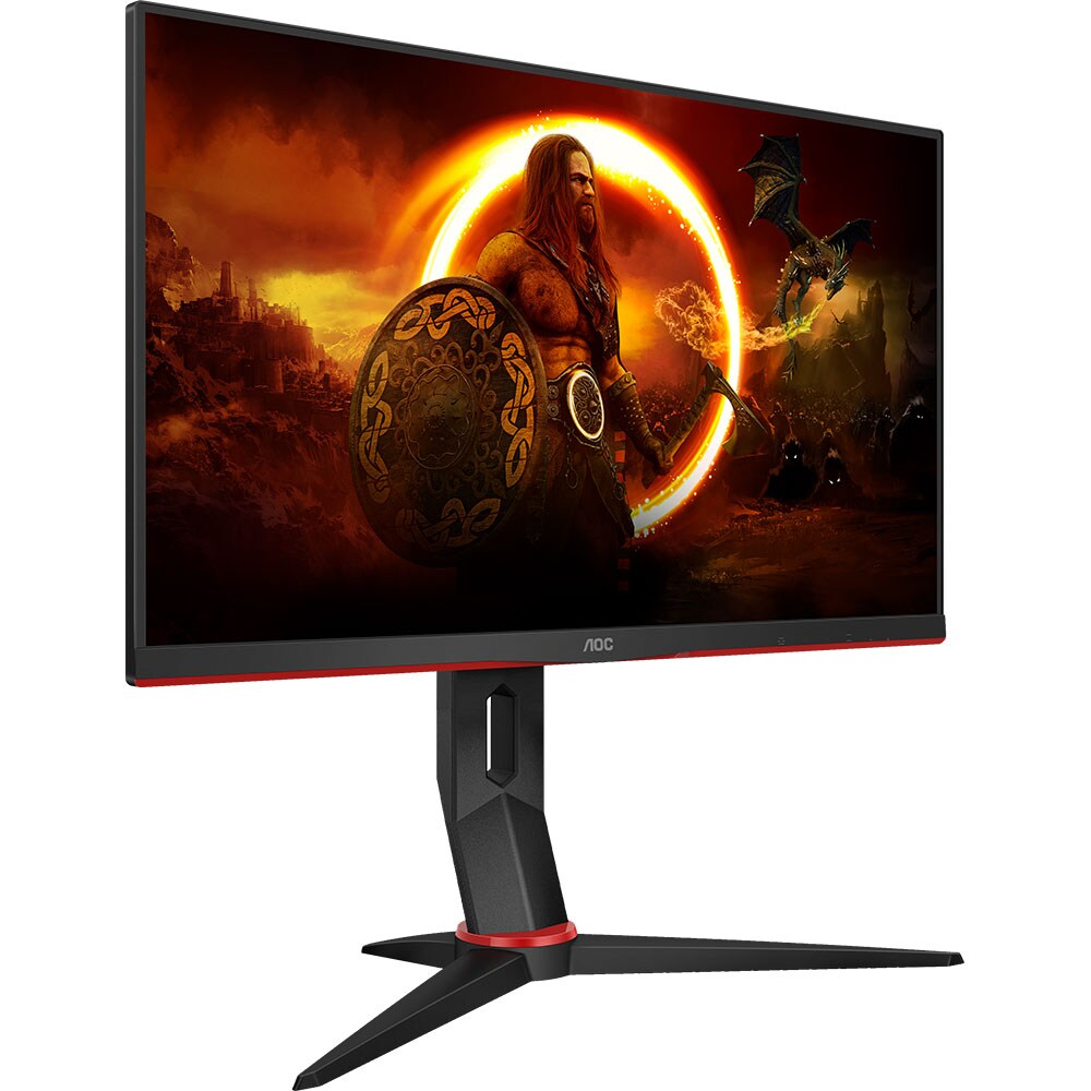 Monitor Gaming LED IPS AOC 24G2U5/BK, 23.8" Full HD, 75Hz, FreeSync, negru