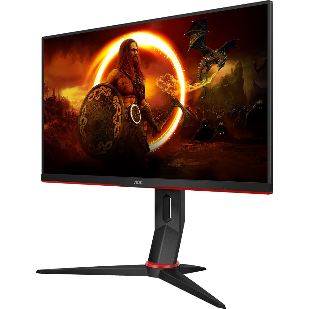 Monitor Gaming LED IPS AOC 24G2U5/BK, 23.8" Full HD, 75Hz, FreeSync, negru