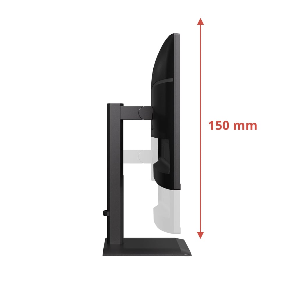 Monitor WLED IPS AOC X24E4U, 24", WUXGA, 100Hz, Flicker-Free, negru