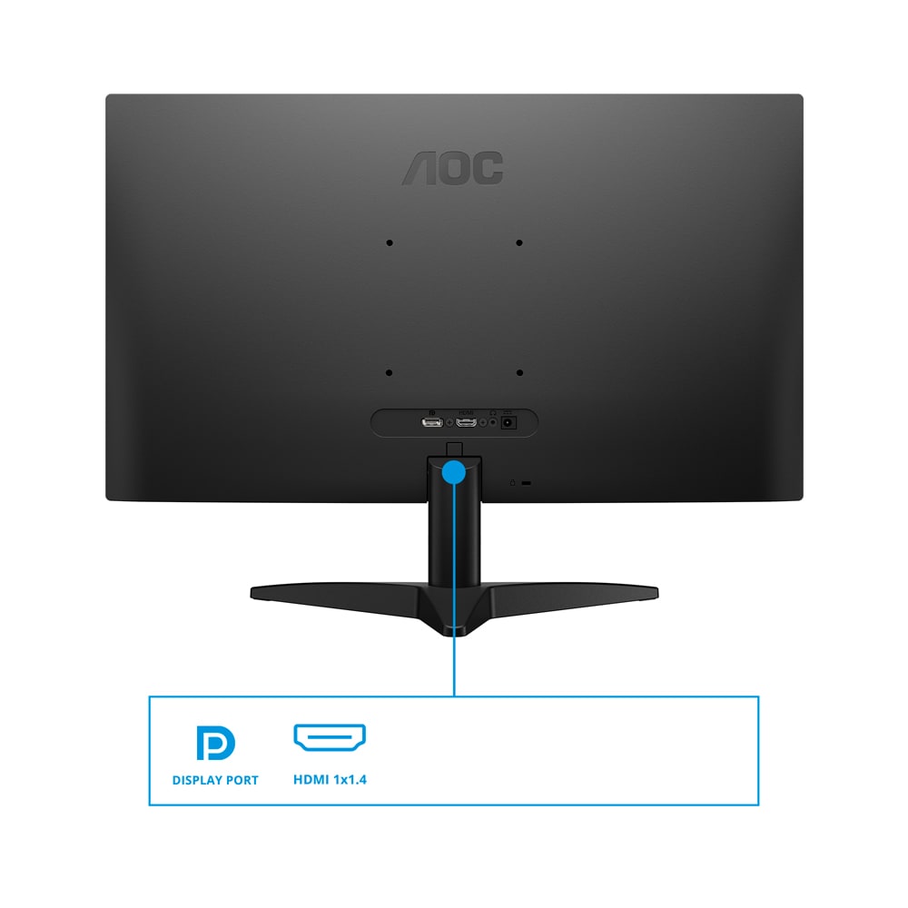 Monitor LED IPS AOC 24B36X, 23.8", Full HD, 144Hz, Adaptive Sync, negru
