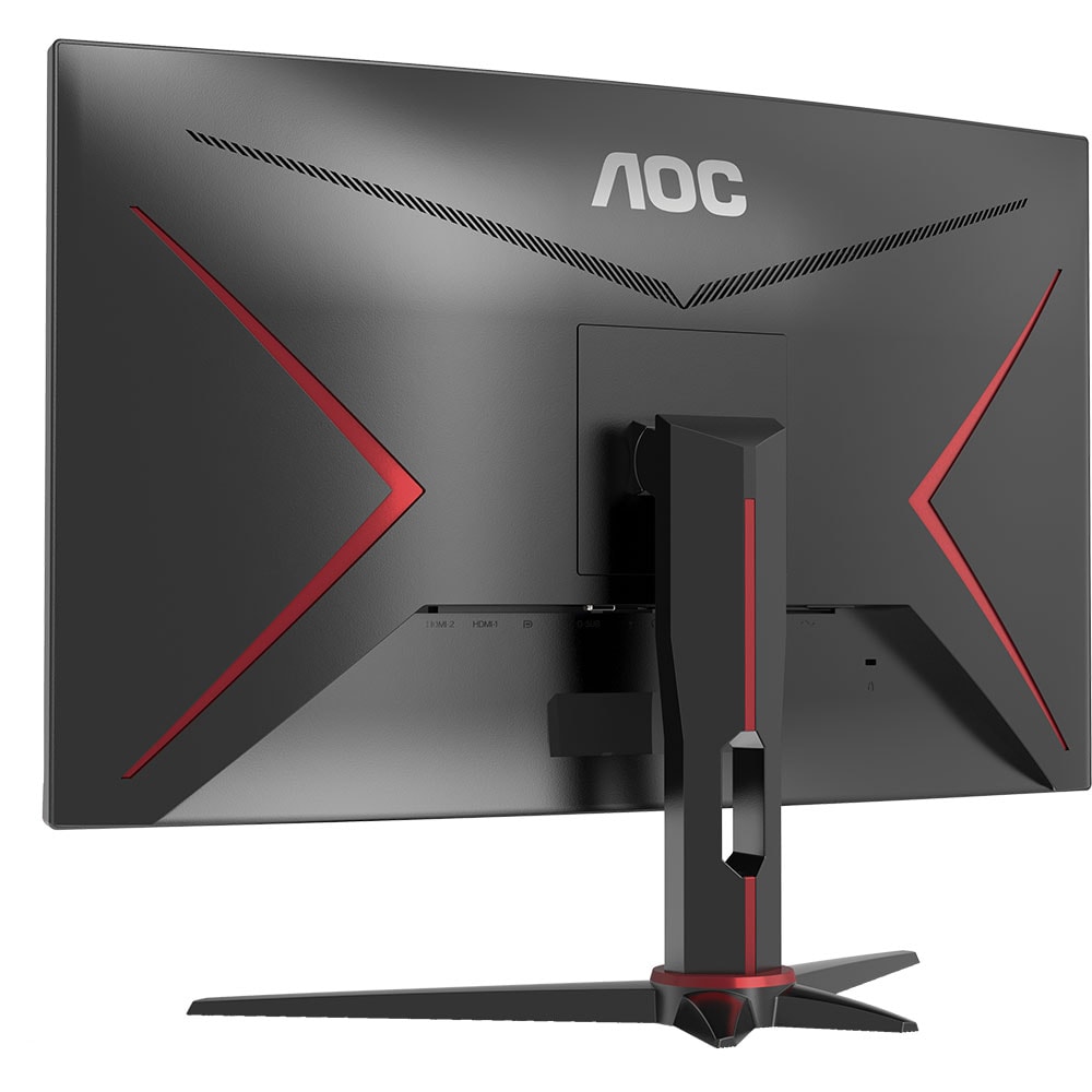 Monitor Gaming curbat LED VA AOC C24G2AE/BK, 23.6", Full HD, 165Hz, FreeSync Premium, negru