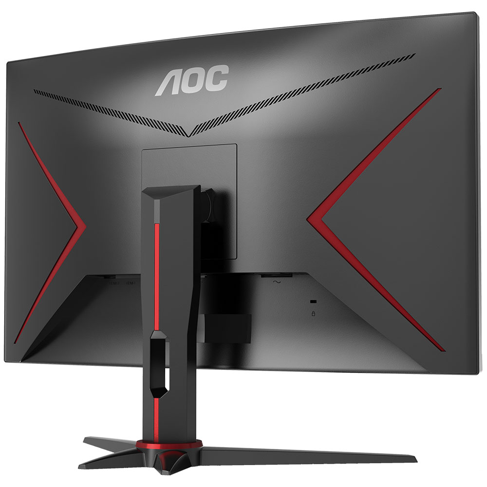 Monitor Gaming curbat LED VA AOC C24G2AE/BK, 23.6", Full HD, 165Hz, FreeSync Premium, negru