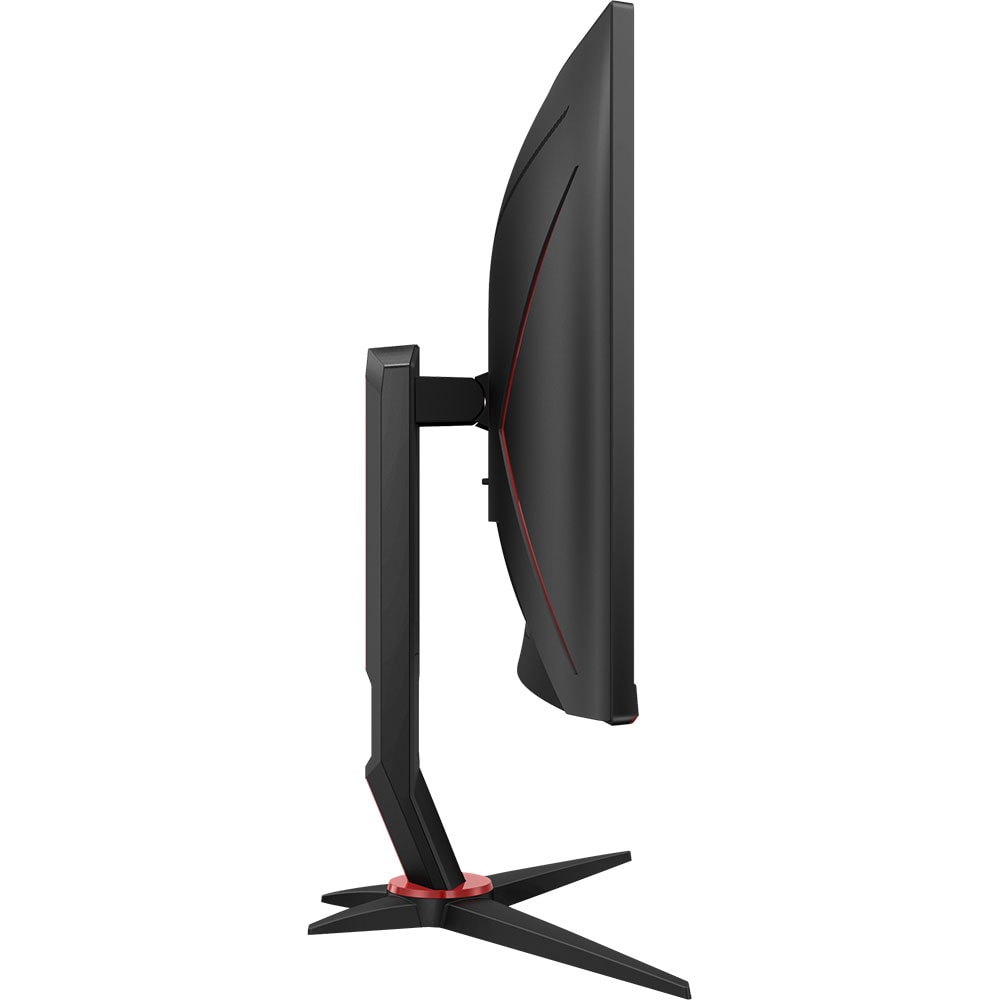 Monitor Gaming curbat LED VA AOC CQ27G2U/BK, 27" Quad HD, 144Hz, FreeSync Premium, Flicker Free, negru