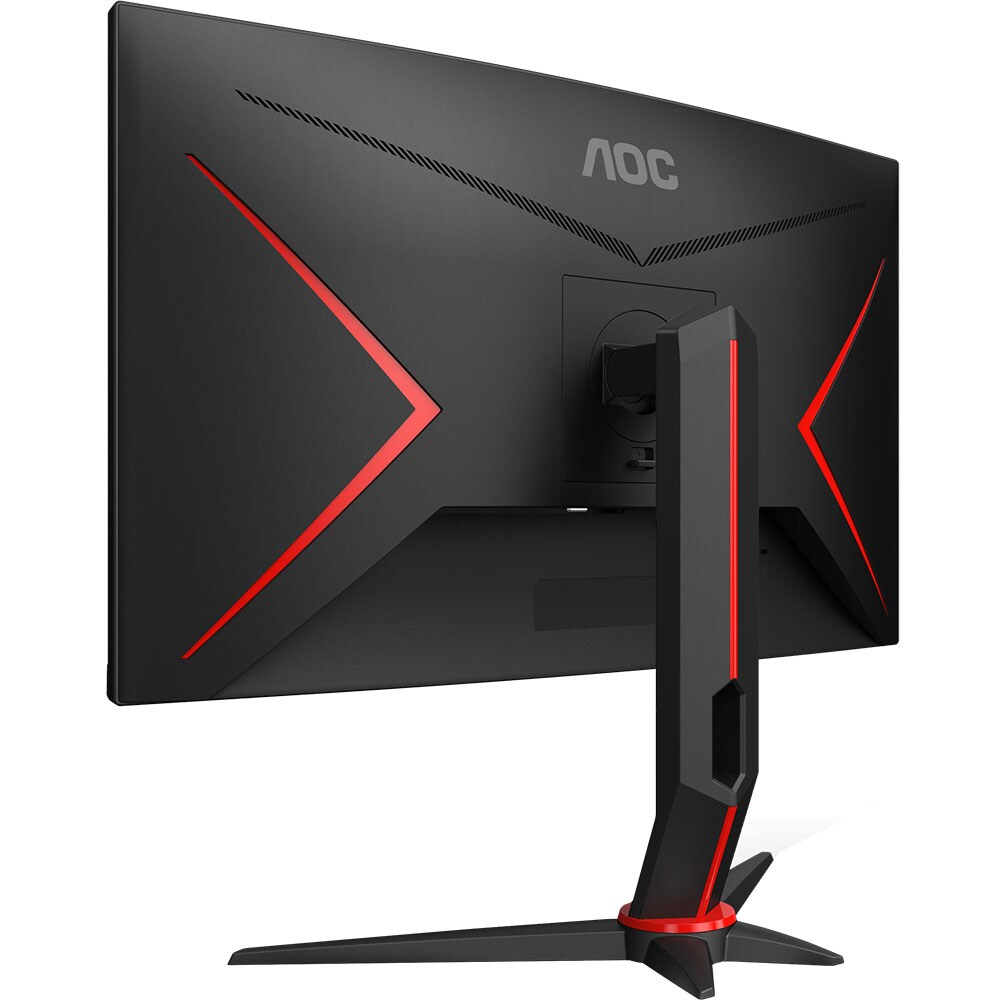 Monitor Gaming curbat LED VA AOC CQ27G2U/BK, 27" Quad HD, 144Hz, FreeSync Premium, Flicker Free, negru