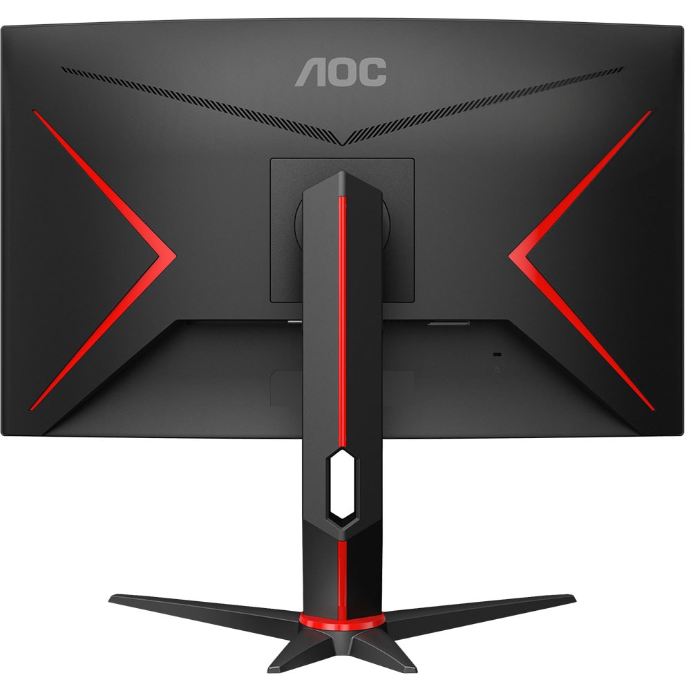 Monitor Gaming curbat LED VA AOC CQ27G2U/BK, 27" Quad HD, 144Hz, FreeSync Premium, Flicker Free, negru