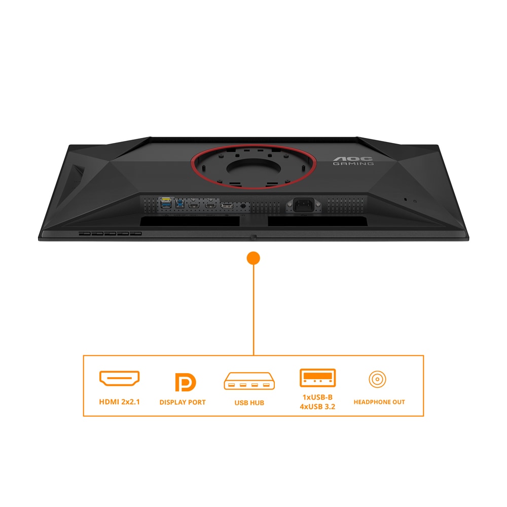 Monitor Gaming OLED QD-OLED AOC Q27G4ZD, 26.5", QHD, 280Hz, NVIDIA G-SYNC Compatible, negru