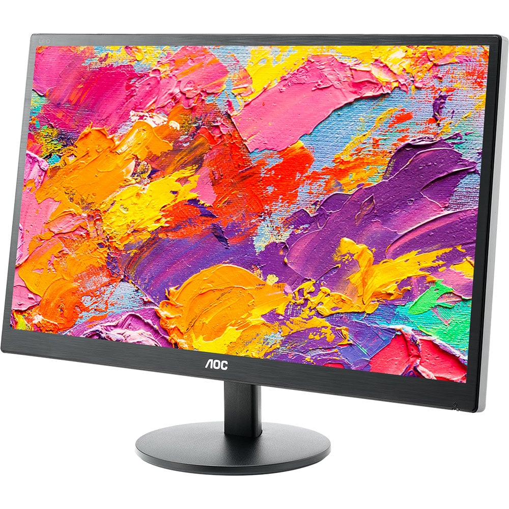 Monitor LED MVA AOC M2470SWH, 23.6", Full HD, 60Hz, negru