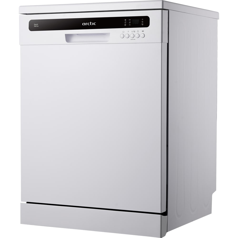 Masina de spalat vase independenta ARCTIC AODFN1532W, 13 seturi, 5 programe, 60 cm, Clasa E, alb