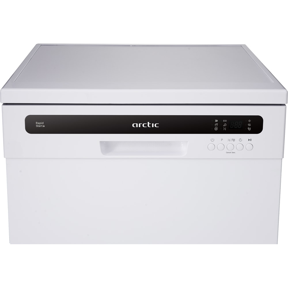 Masina de spalat vase independenta ARCTIC AODFN1532W, 13 seturi, 5 programe, 60 cm, Clasa E, alb