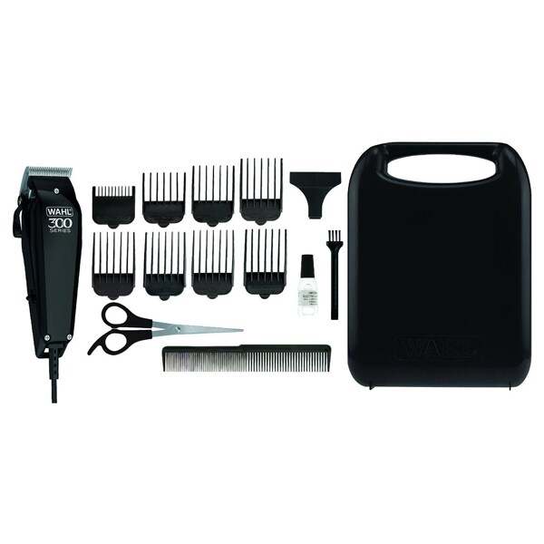 Aparat de tuns WAHL HomePro 300, 3-25 mm, lame otel, autoascutire, negru