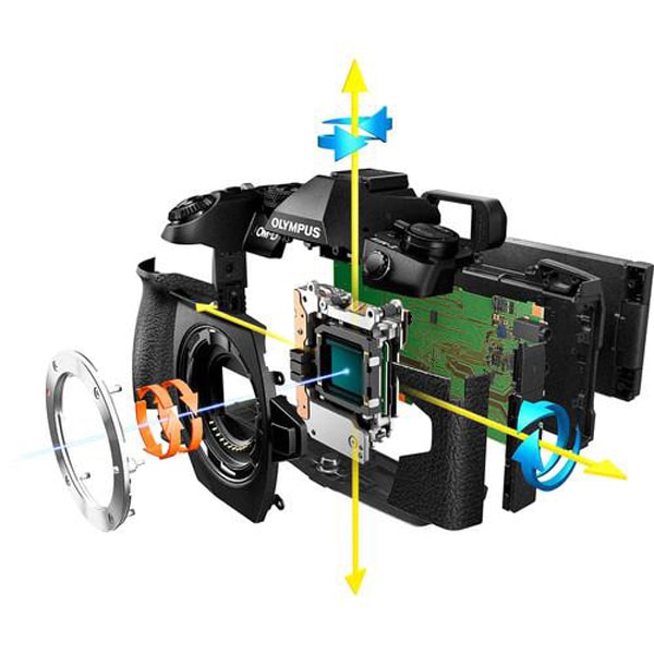 Aparat foto Mirrorless OLYMPUS E-M1 Mark II, 20.4 MP, 4K, Wi-Fi, Body