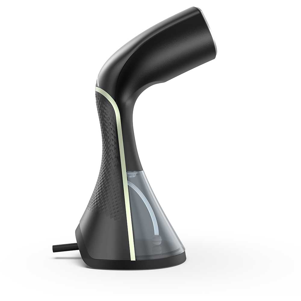 Aparat de calcat vertical AENO AGS0003, 1500W, 35g/min, 250ml, negru