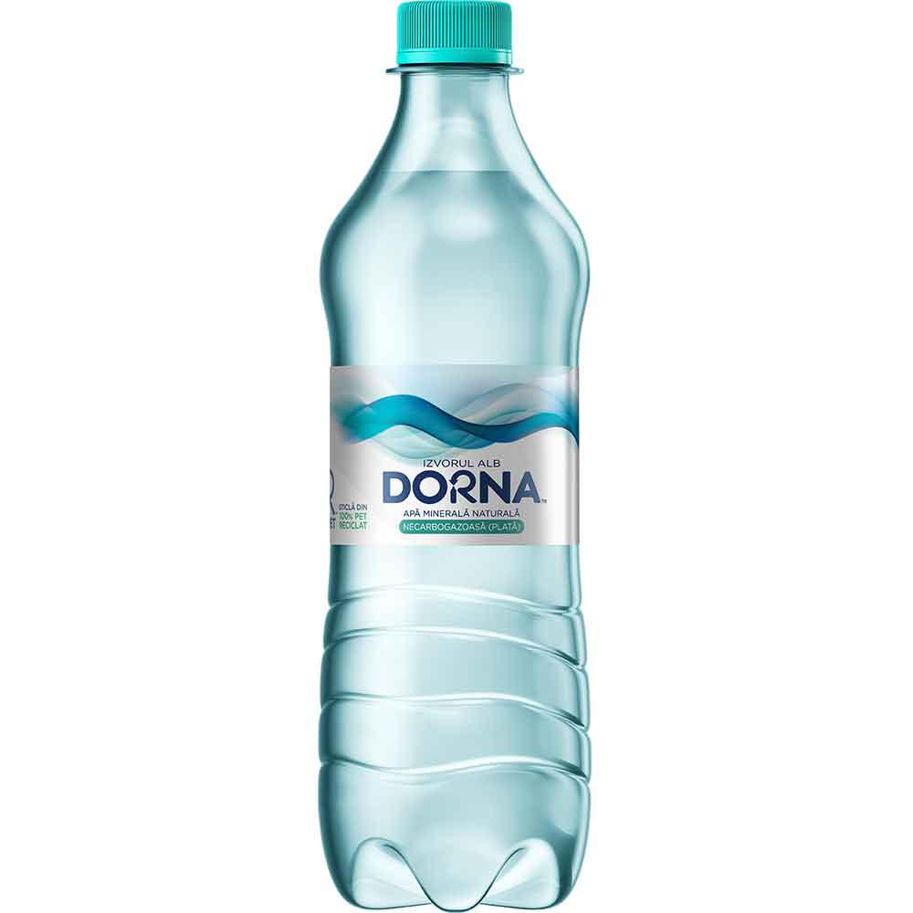 Apa plata DORNA Izvorul Alb bax 0.5L x 12 sticle