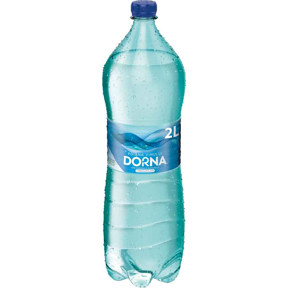 Apa minerala carbogazoasa DORNA Poiana Vinului bax 2L x 6 sticle