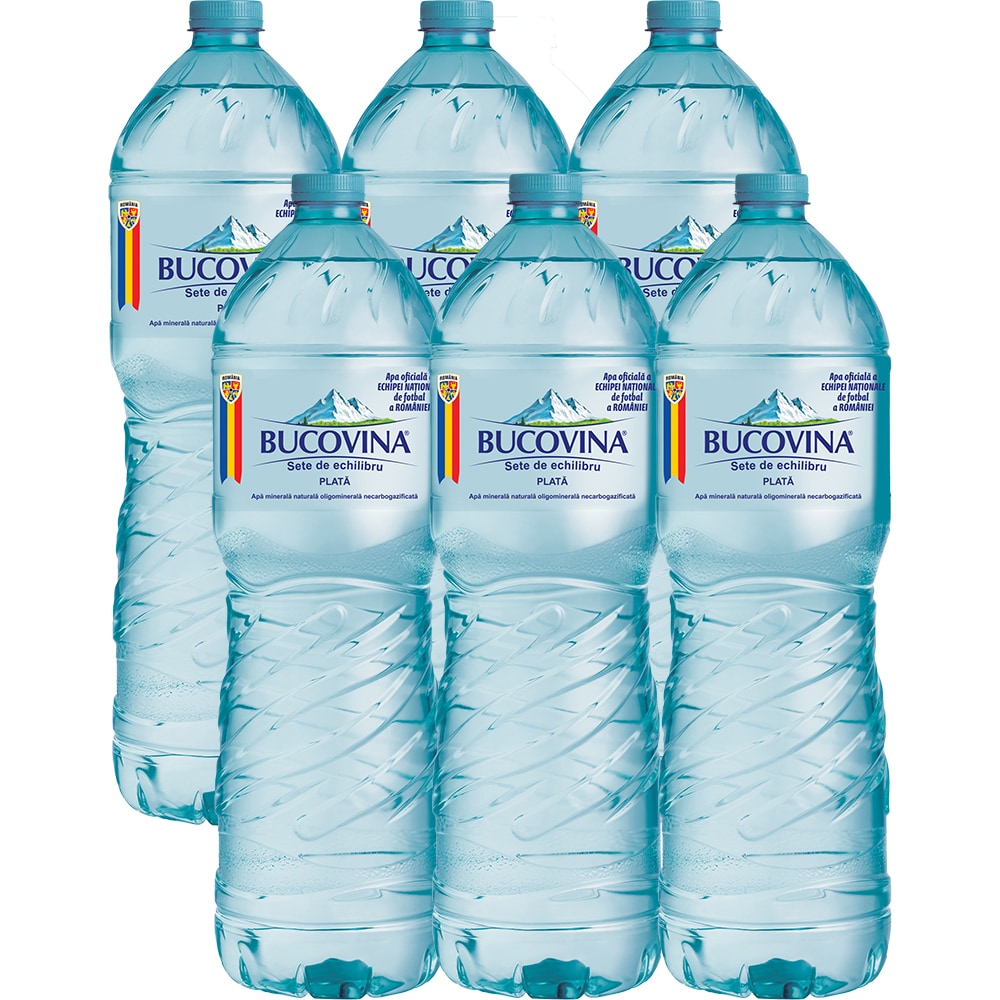 Apa plata BUCOVINA bax 2L x 6 sticle