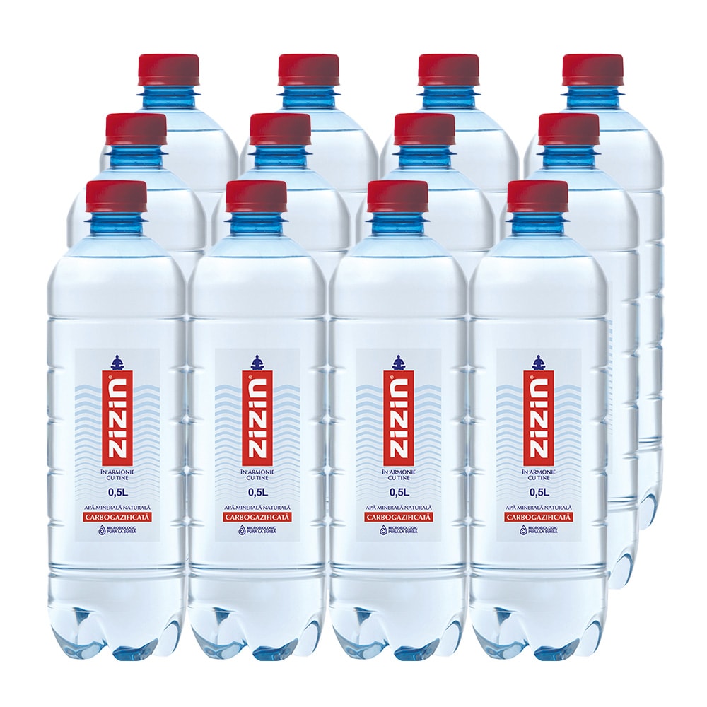 Apa minerala ZIZIN bax 0.5L x 12 sticle