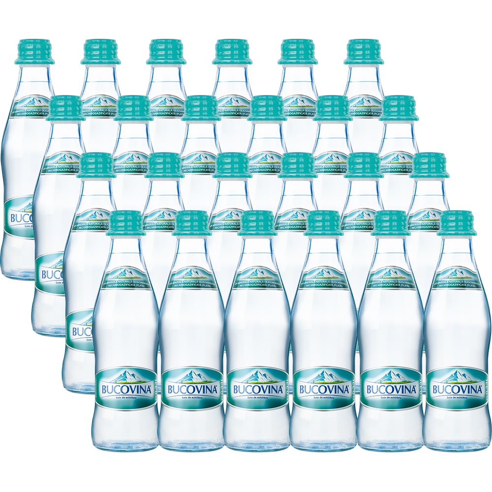 Apa plata BUCOVINA bax 0.33L x 24 sticle