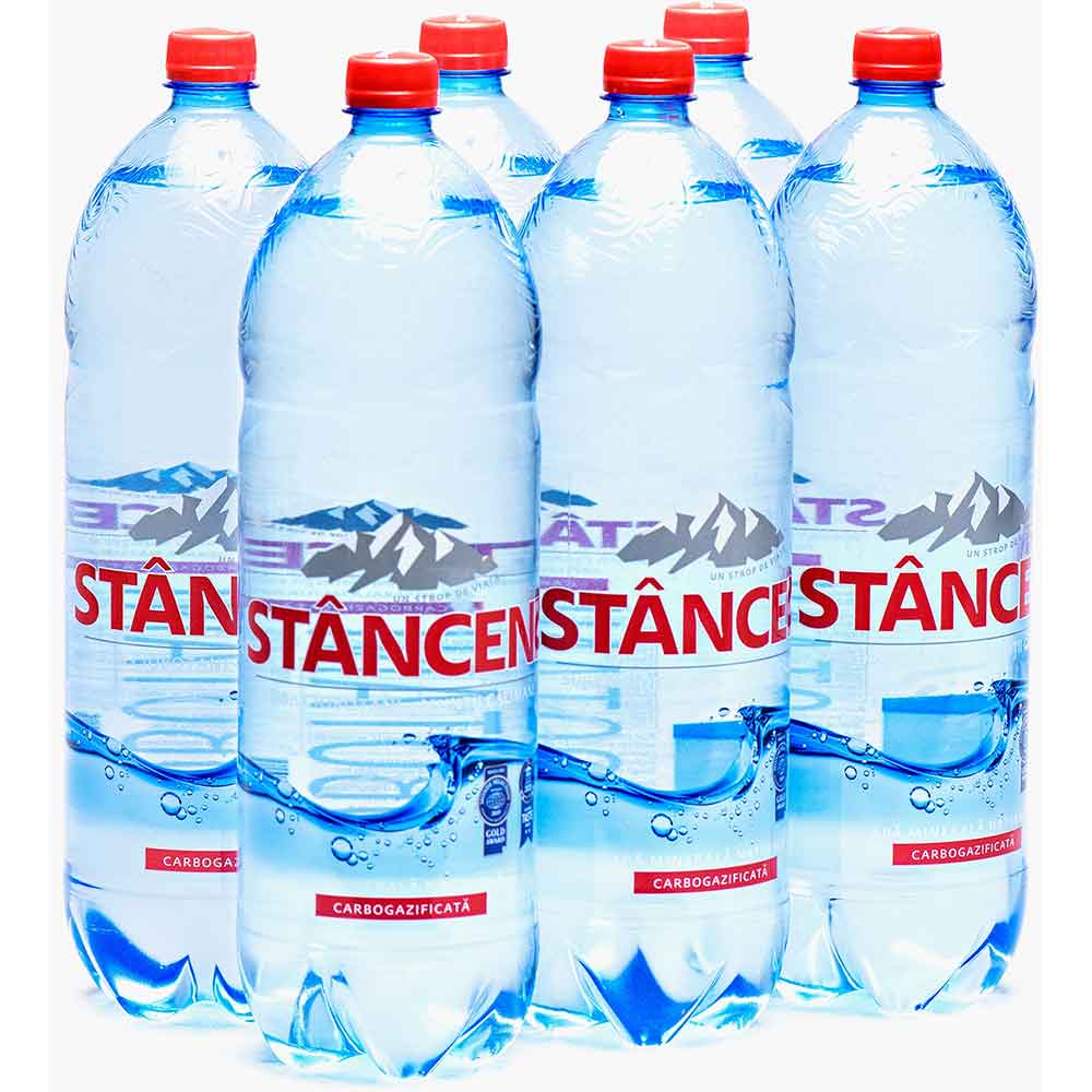 Apa carbogazoasa STANCENI bax 2L x 6 sticle