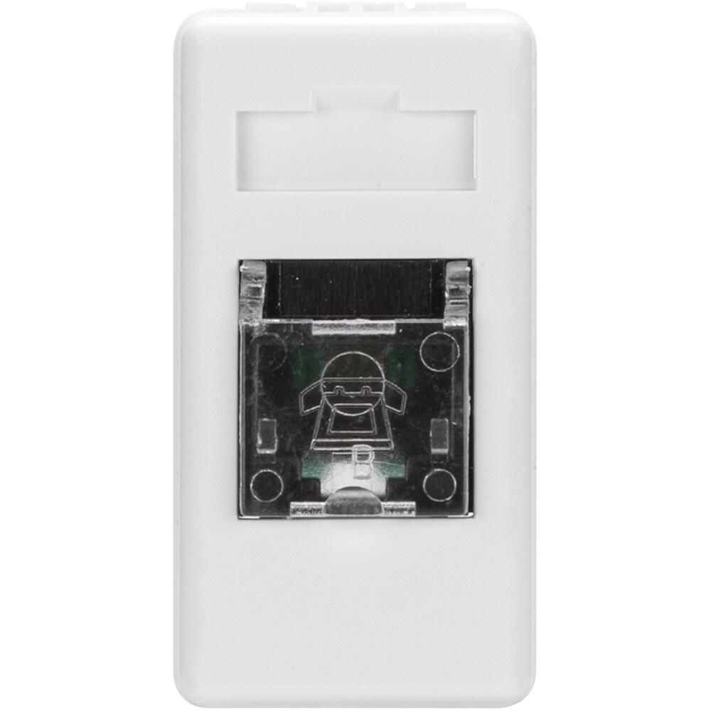 PRIZA TELEFON GEWISS GW20251, IP20, alb