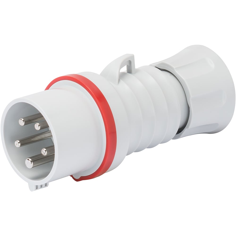 Fisa industriala GEWISS GW60020H, 3P+N+E, 32 A, IP44, alb