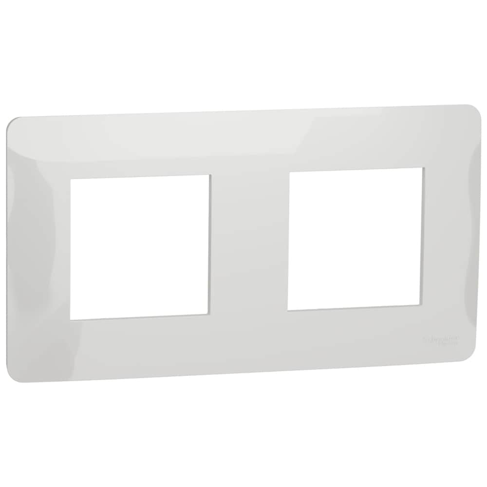 Rama SCHNEIDER Unica Studio, 2 posturi, alb