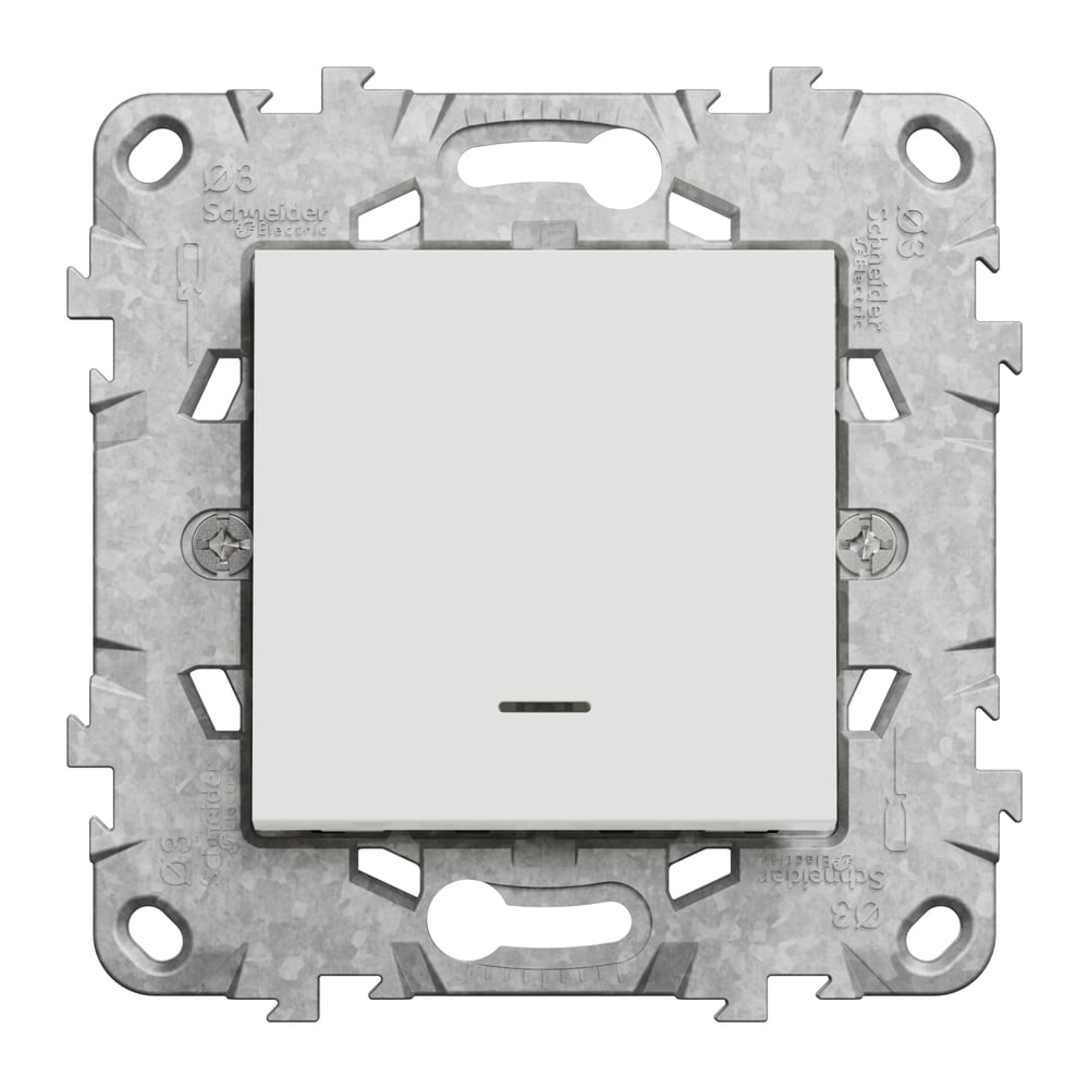 Intrerupator SCHNEIDER NU520118NZ, incastrat, 10A, IP20, alb