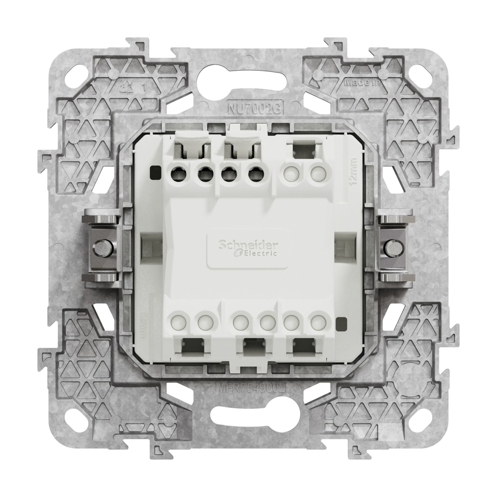 Intrerupator SCHNEIDER NU520118NZ, incastrat, 10A, IP20, alb