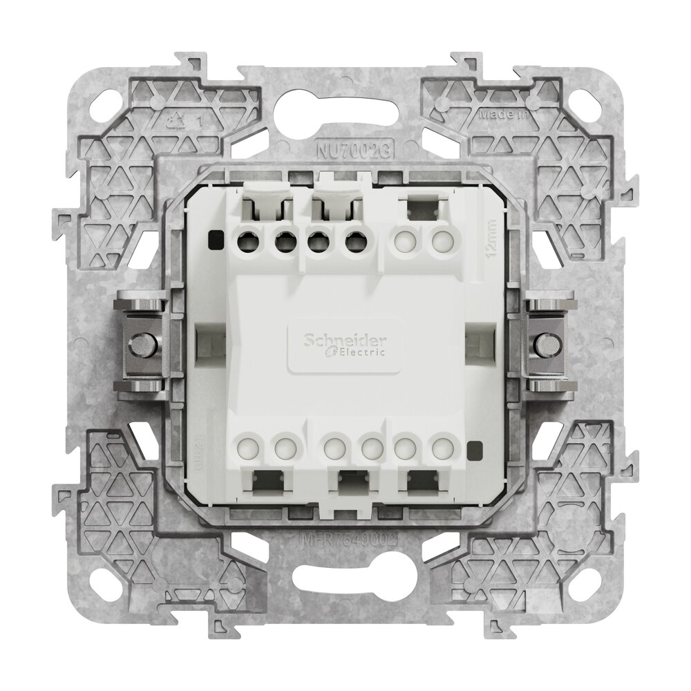 Intrerupator SCHNEIDER NU520118Z, incastrat, 10A, IP20, alb
