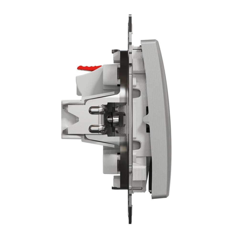 Intrerupator SCHNEIDER SDD113101, incastrat, 10A, IP20, aluminiu