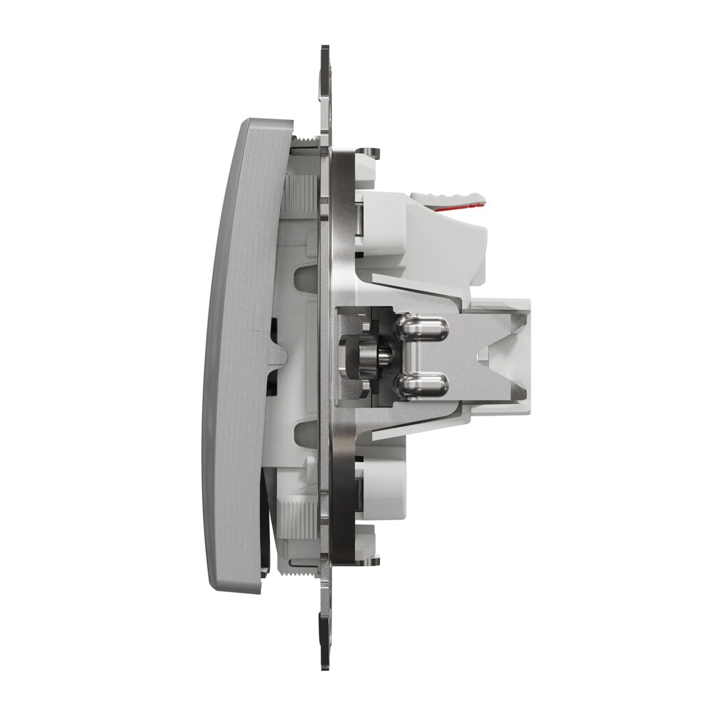 Intrerupator SCHNEIDER SDD113101, incastrat, 10A, IP20, aluminiu