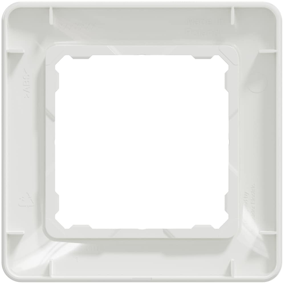 Rama SCHNEIDER Sedna Design, simpla, alb