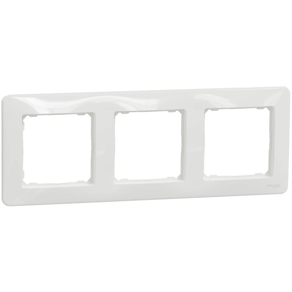 Rama SCHNEIDER Sedna Design, tripla, alb