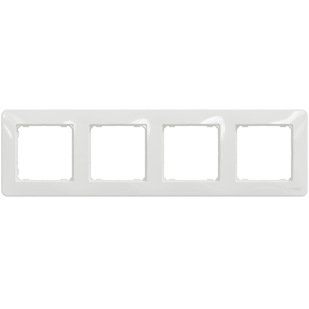 Rama SCHNEIDER Sedna Design, 4 posturi, alb