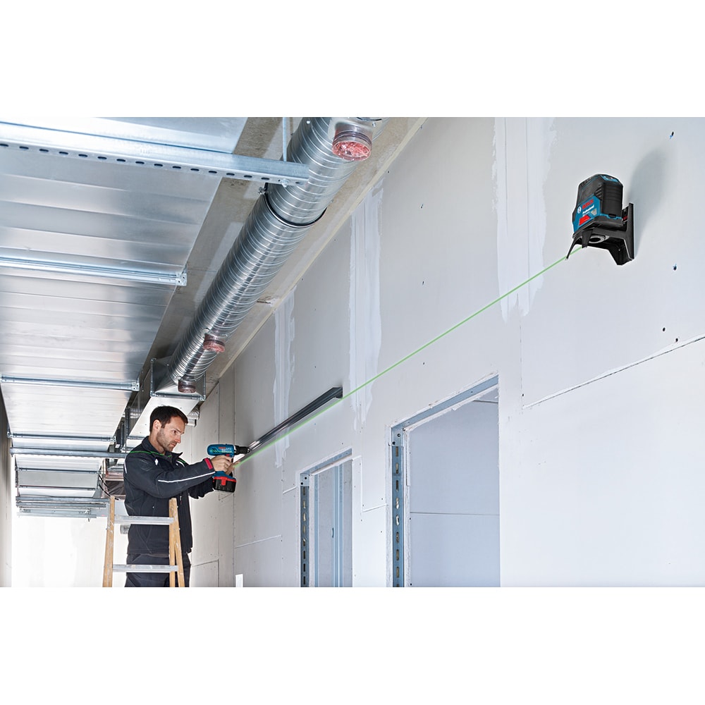 Nivela laser BOSCH PROFESSIONAL GCL 2-15 G, raza 15m, albastru