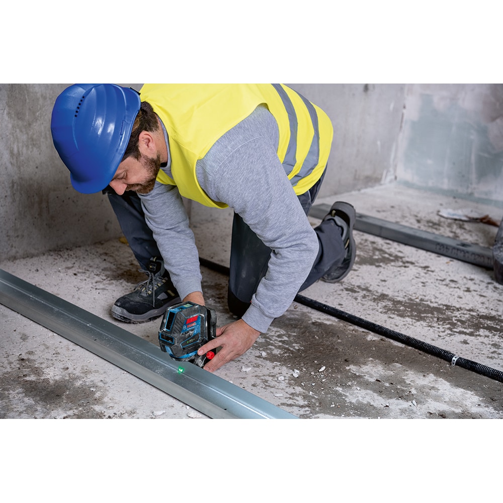 Nivela laser BOSCH PROFESSIONAL GCL 2-50 G, raza 50m, albastru