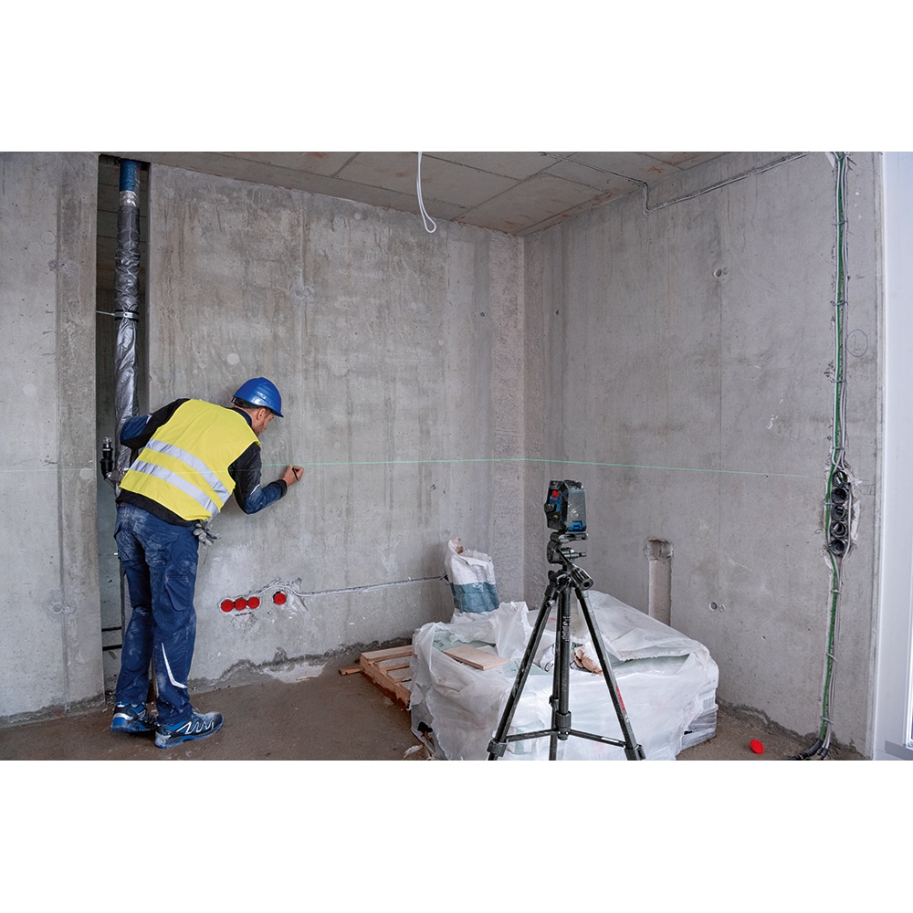 Nivela laser BOSCH PROFESSIONAL GCL 2-50 G, raza 50m, albastru