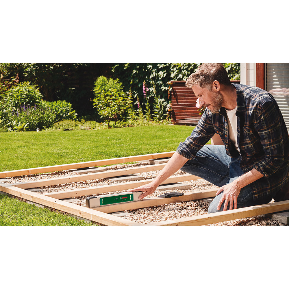 Nivela cu bula BOSCH Easy Spirit Level, verde