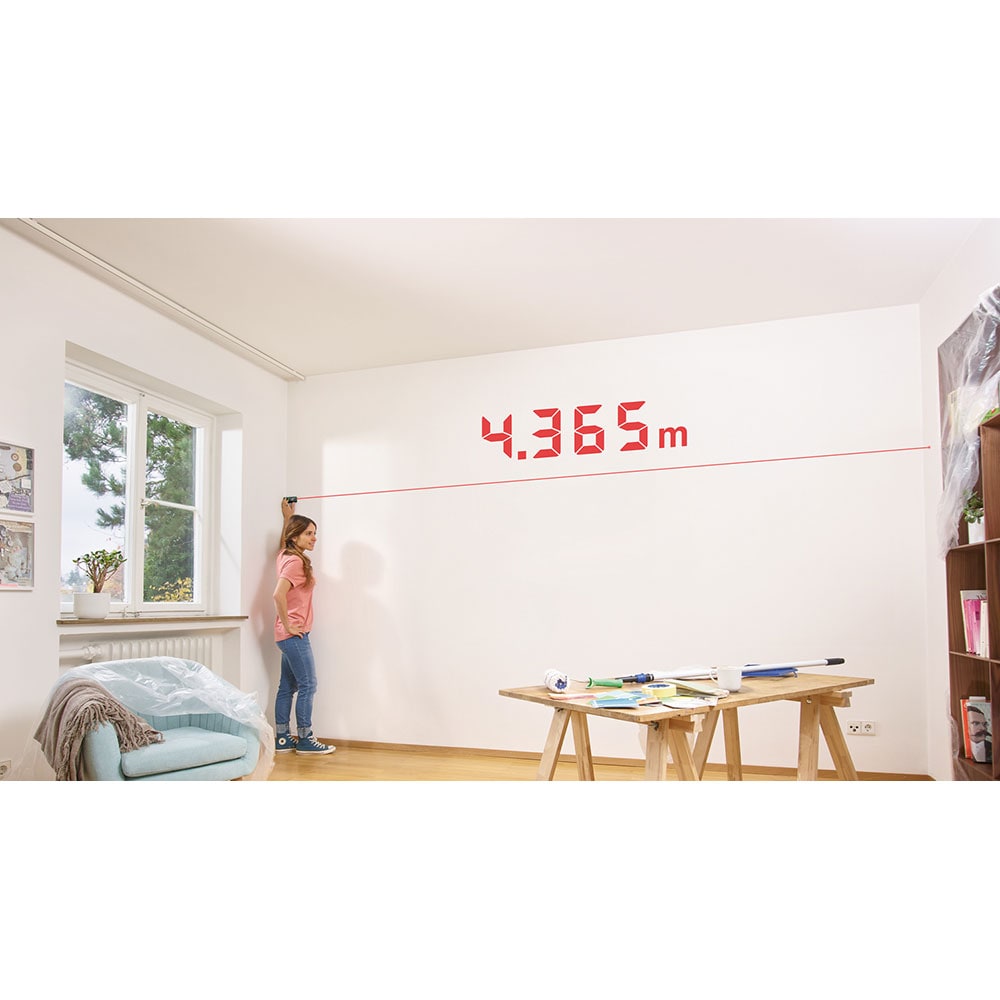 Telemetru BOSCH Easy Distance, distanta 20 m, verde