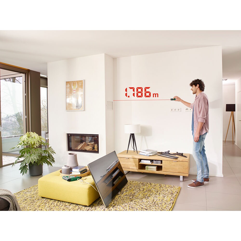 Telemetru BOSCH Easy Distance, distanta 20 m, verde